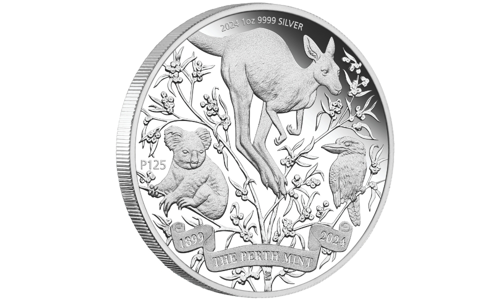 The Perth Mint's 125th Anniversary 2024 1oz Silver Proof Coin