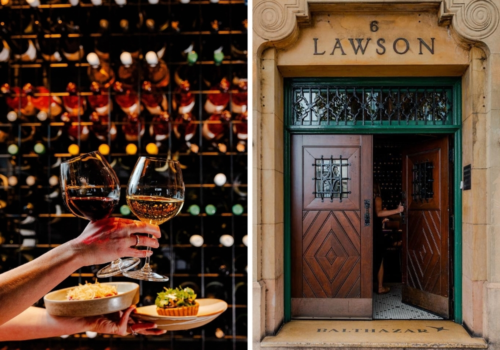 Enjoy a Perth day trip dinner at Balthazar.