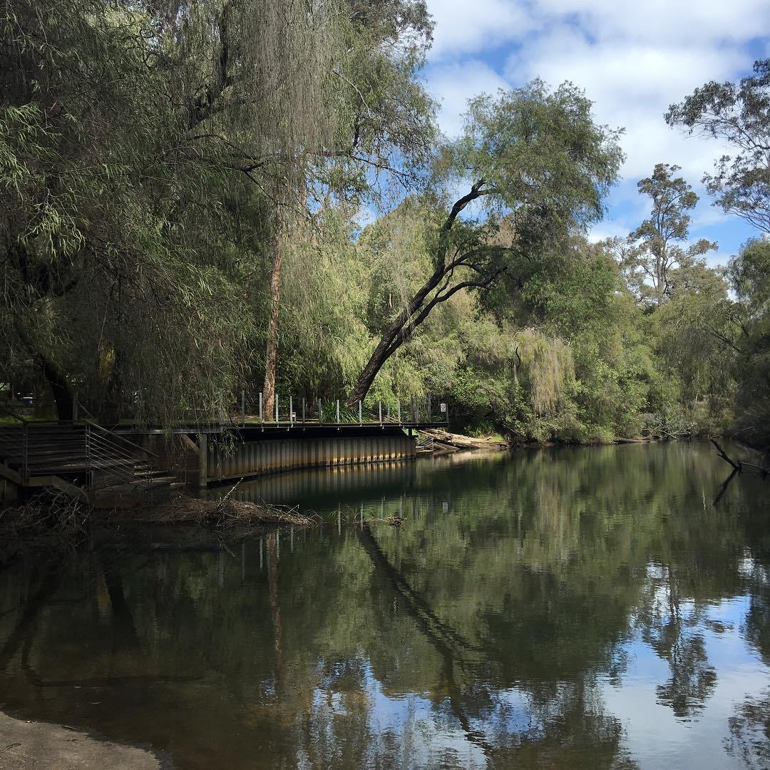 Honeymoon pool swimming hole in collie