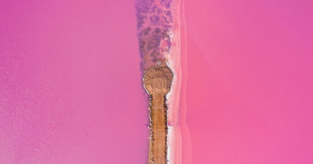 WA Pink Lakes - Hutt Lagoon