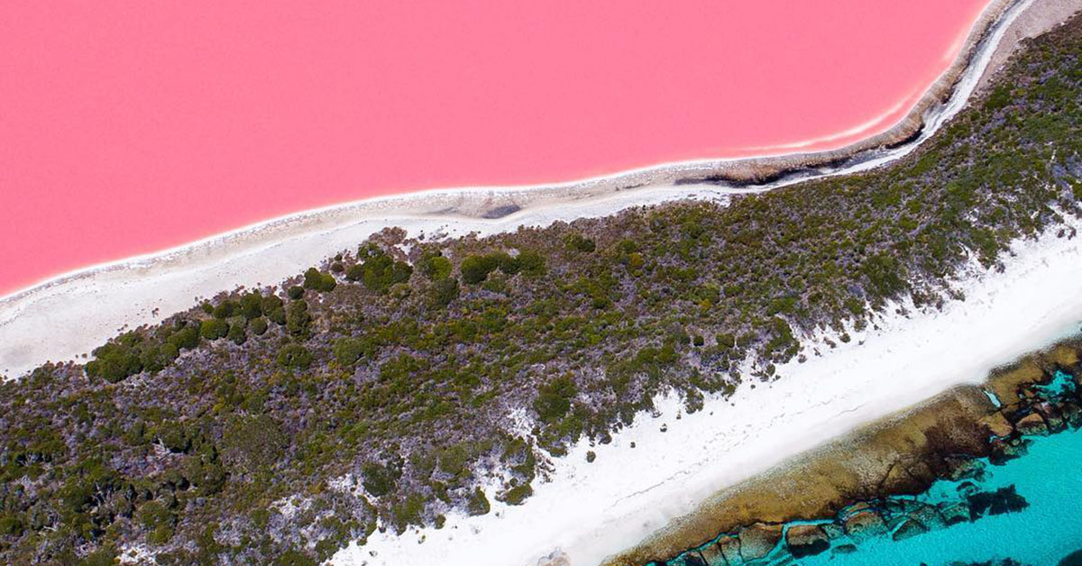 Pink Lakes WA