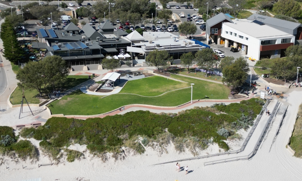 Afternoon walk or swim at Quinns Beach.