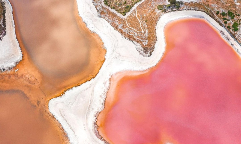 Rottnest Island pink lake