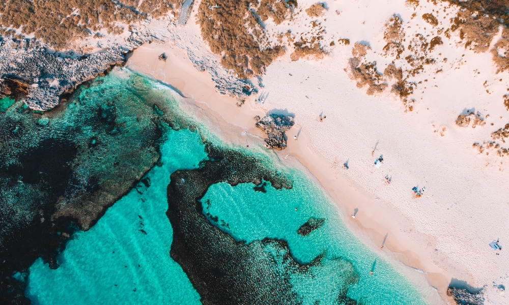 Rottnest Island is known for its secluded coves and spectacular coastlines.