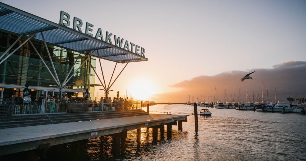 The Breakwater at Hillarys Boat Harbour