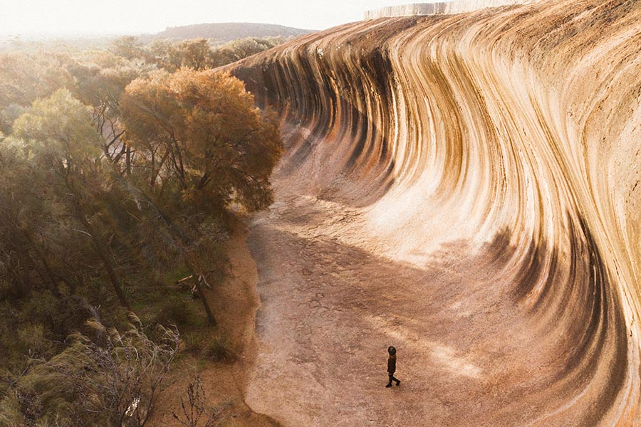 Wheatbelt road trip - Wave Rock