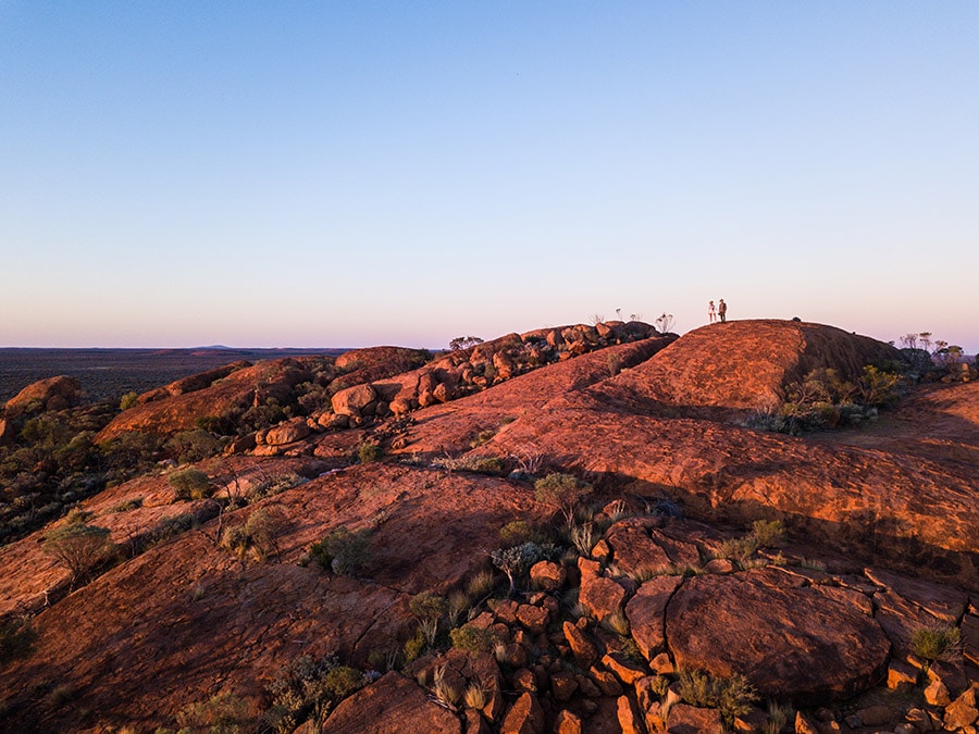 Wooleen Rock Sunset 